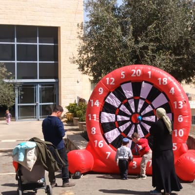מתנפח קליעה למטרה - גרסת עידן